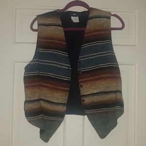 Multicolor gradient vest